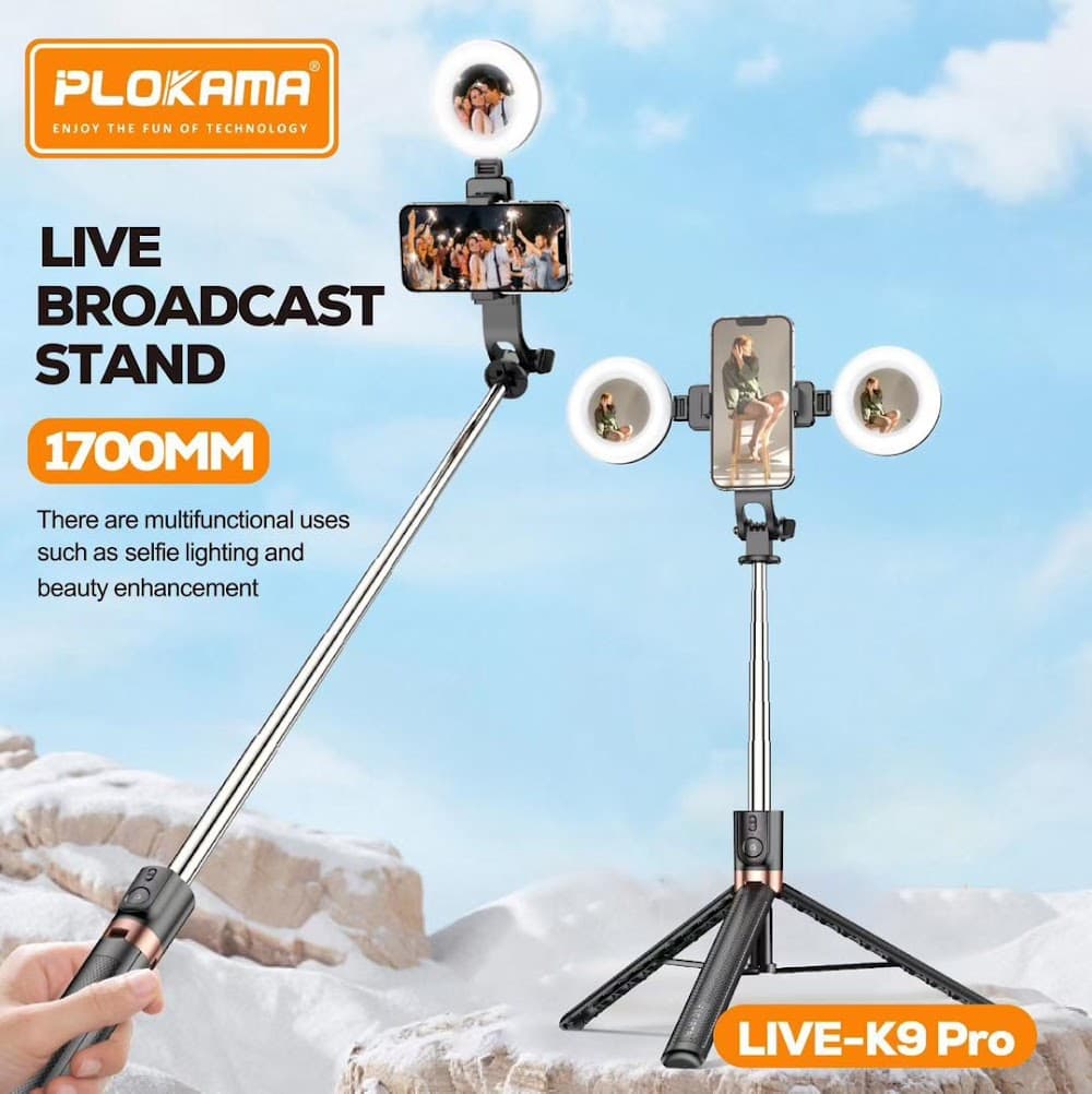 Trépied live PLOKAMA LIVE-K9 Pro