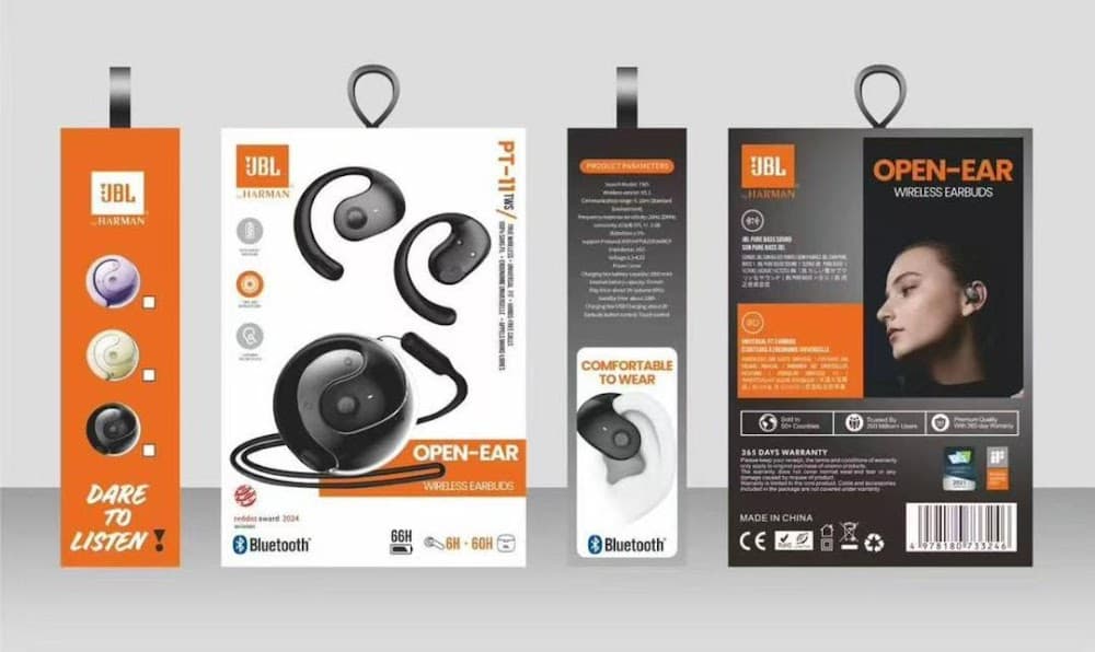 Écouteurs JBL PT-11 open-ear (TWS)
