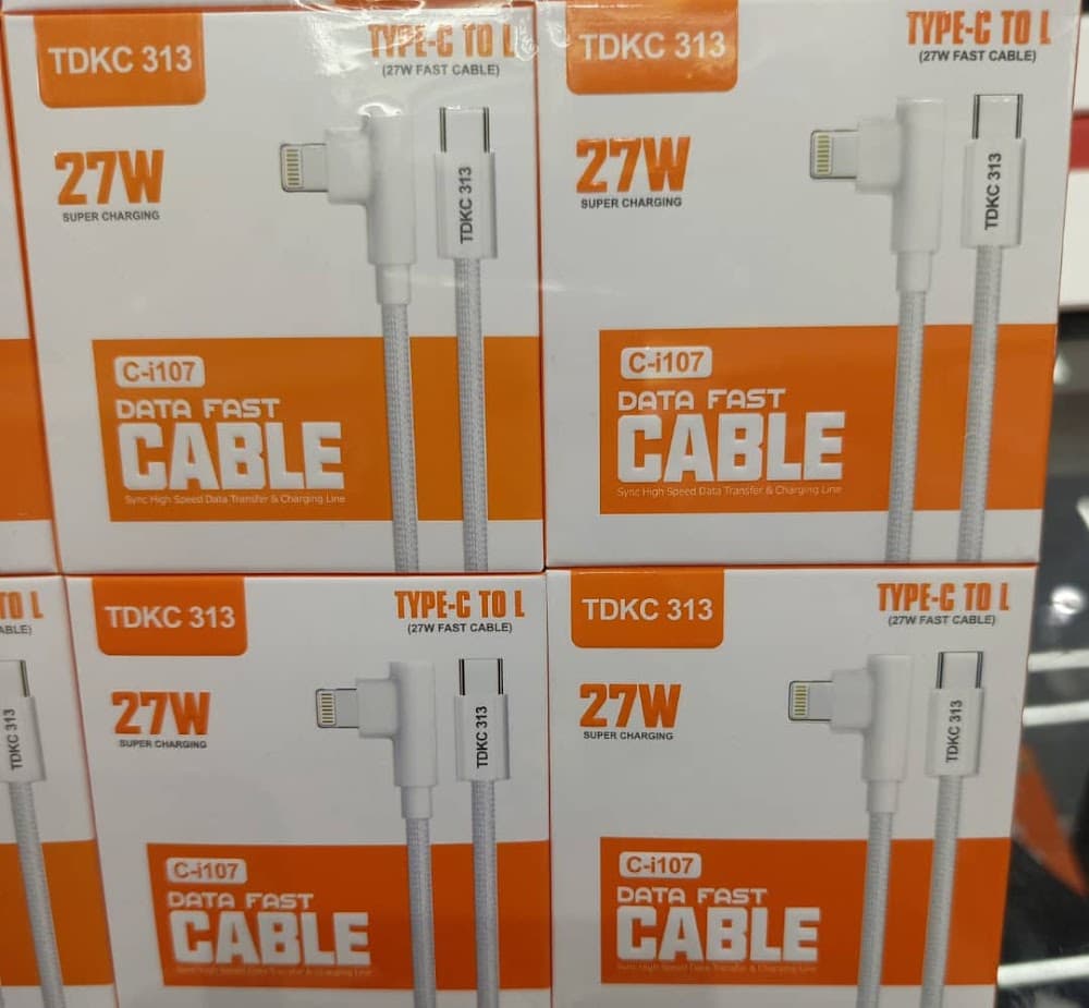 Câble TDKC 313 27W (Type-C/Lightning)
