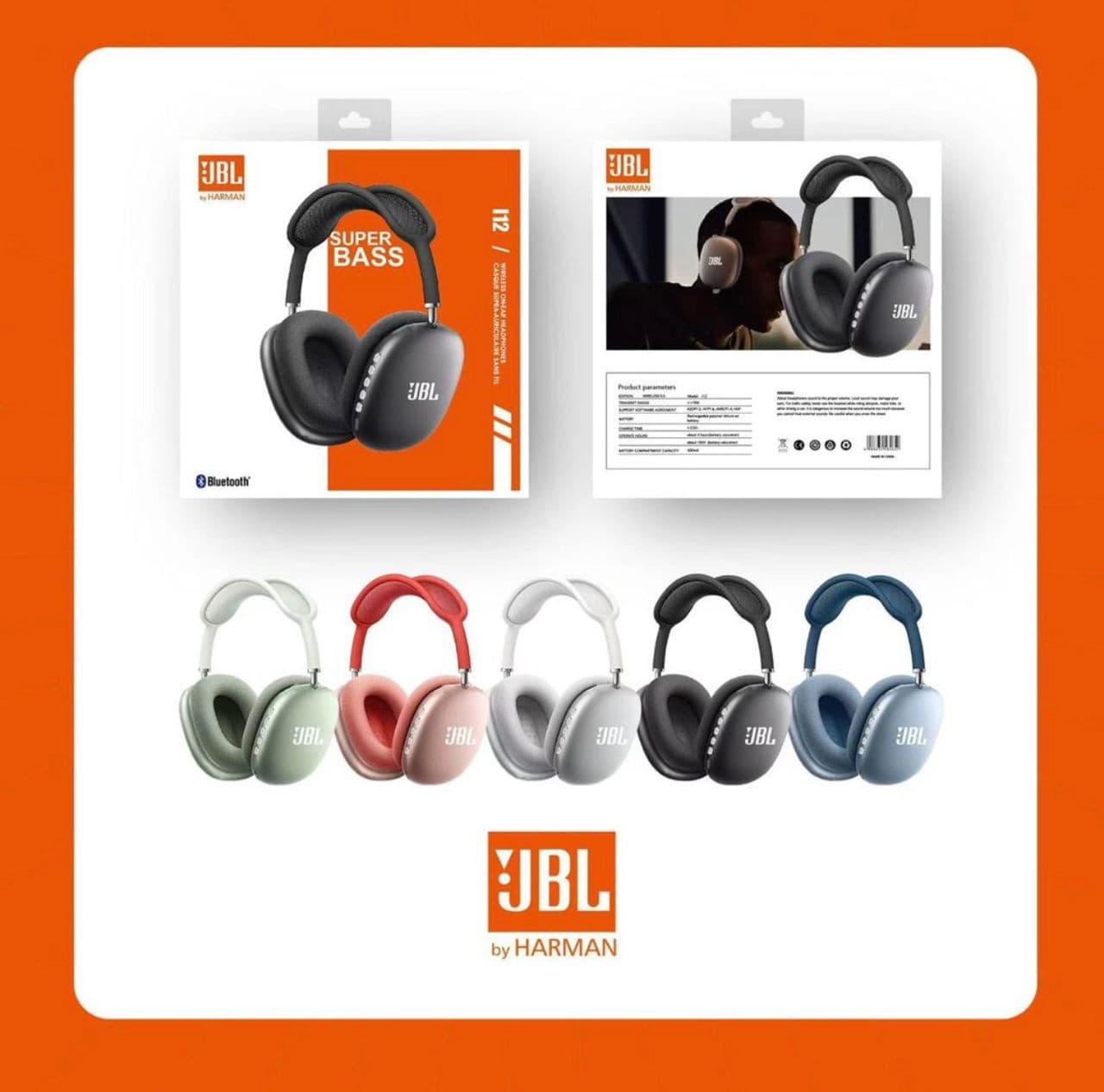 Casque JBL SUPER BASS